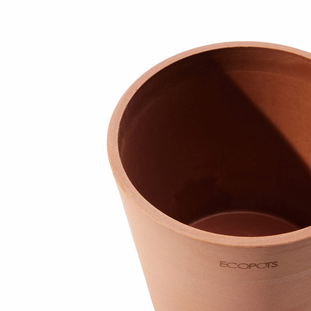 Кашпо Ecopots Амстердам Мини d13 Терракотовое Кашпо Ecopots Амстердам Мини d13 Терракотовое