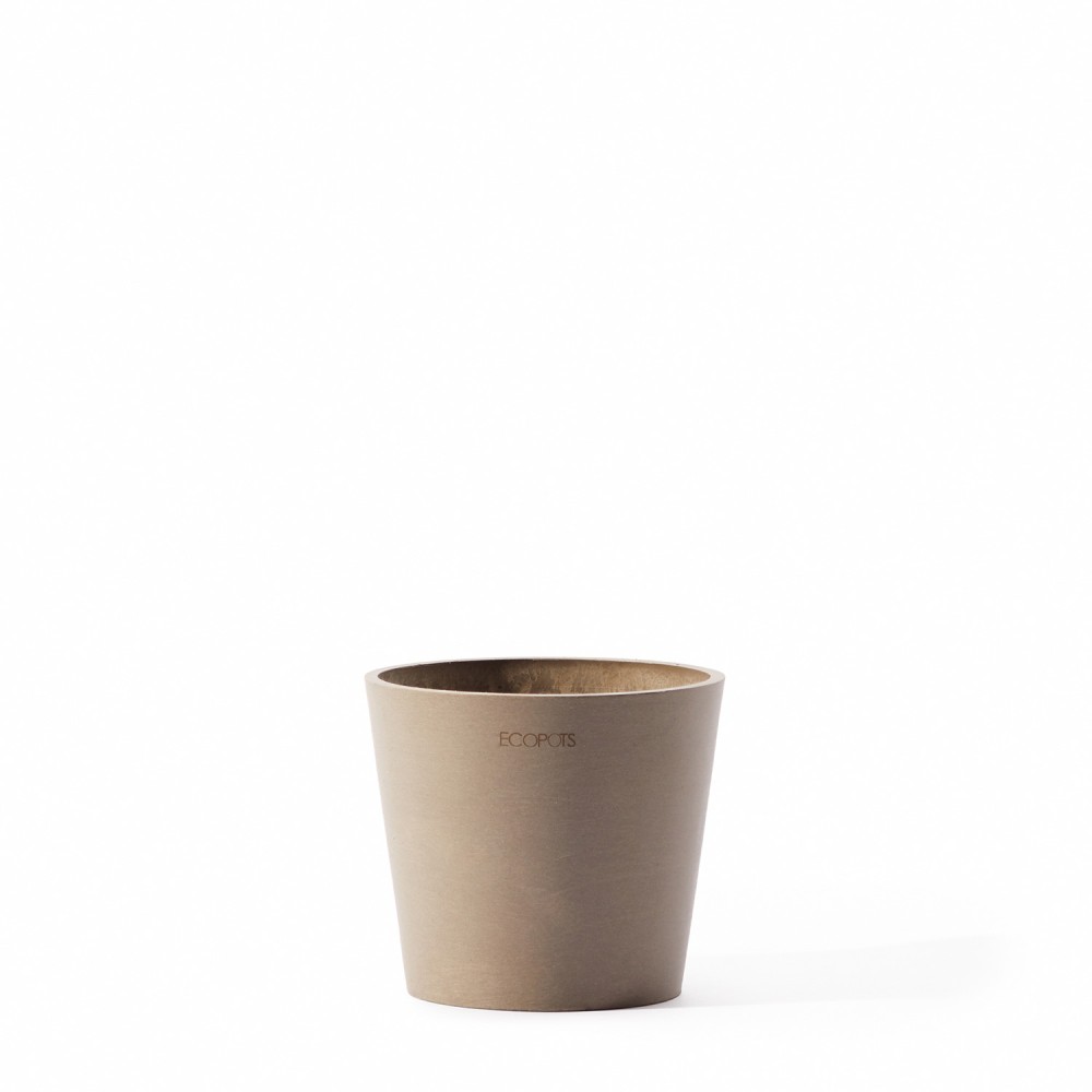 Кашпо Ecopots Амстердам Мини d13 серо-коричневое Кашпо Ecopots Амстердам Мини d13 серо-коричневое