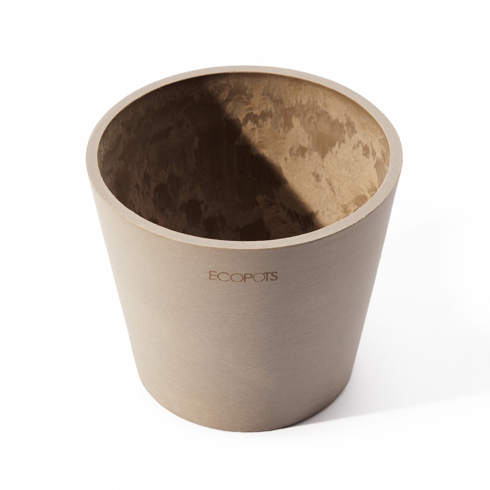 Кашпо Ecopots Амстердам Мини d13 серо-коричневое Кашпо Ecopots Амстердам Мини d13 серо-коричневое