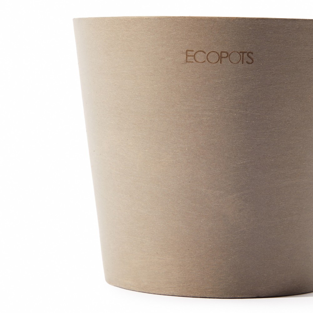 Кашпо Ecopots Амстердам Мини d13 серо-коричневое Кашпо Ecopots Амстердам Мини d13 серо-коричневое
