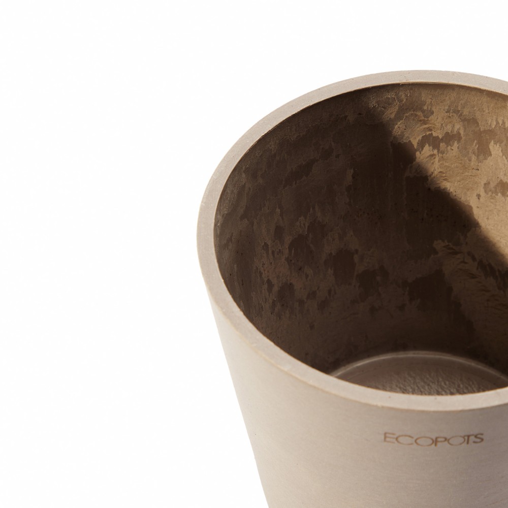 Кашпо Ecopots Амстердам Мини d13 серо-коричневое Кашпо Ecopots Амстердам Мини d13 серо-коричневое