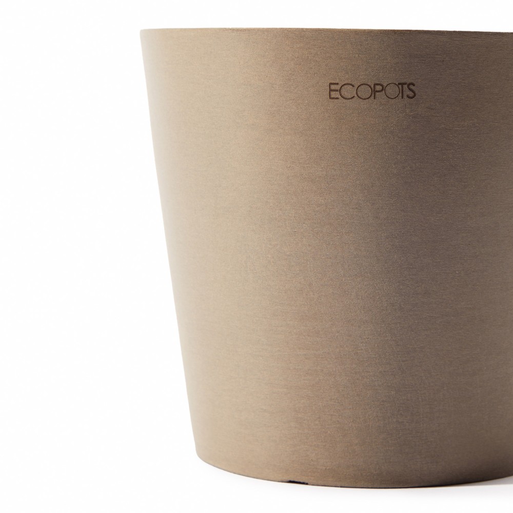 Кашпо Ecopots Амстердам Мини d17 серо-коричневое Кашпо Ecopots Амстердам Мини d17 серо-коричневое