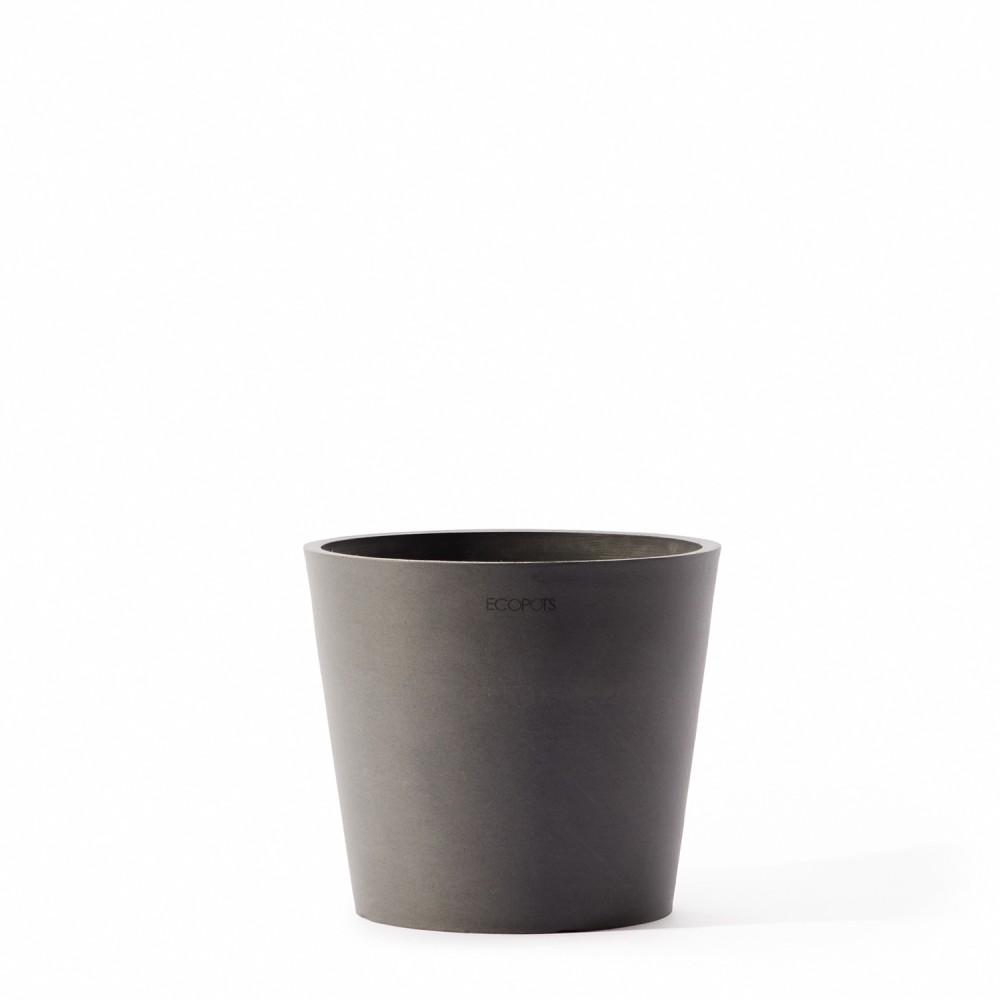 Кашпо Ecopots Амстердам Мини d17 серое  