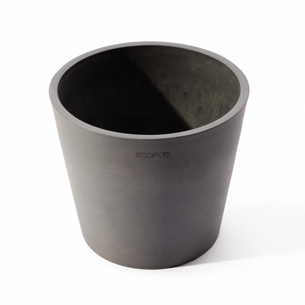 Кашпо Ecopots Амстердам Мини d17 серое  