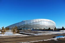Крупнейший стадион Казахстана «Астана Арена», рассчитанный на 30 200 зрителей