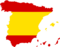 Silhouette Spain with Flag.svg
