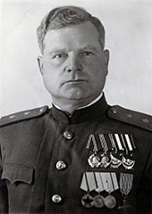 Командующий Кавказским фронтом генерал-лейтенант Д. Т. Козлов