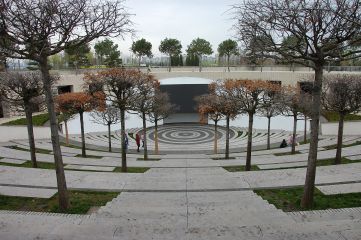 Амфитеатр в парке Краснодар
