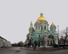 Елоховский собор, в котором крестили А.С. Пушкина