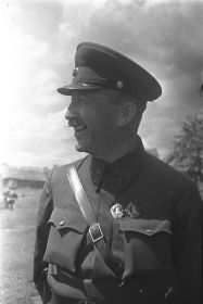 Командующий 61-й армии генерал-лейтенант П. А. Белов
