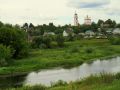 Боровск, вид на церковь Бориса и Глеба