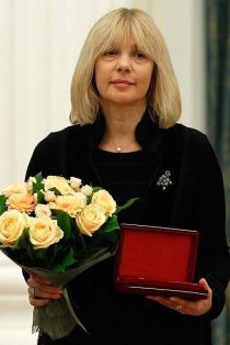 Во время присвоения звания «Народный артист Российской Федерации», 31 октября 2011 года