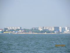 Вид на Ленинский район с озера Смолино