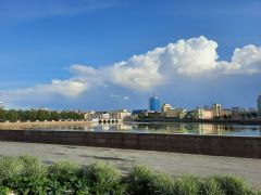 Вид на исторический центр Челябинска