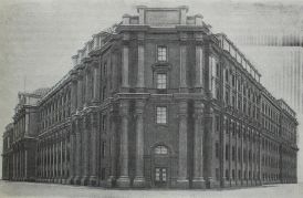 Здание академии перед войной