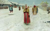Воскресный день (1889). Новгородский музей-заповедник