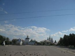 Далматовский Успенский монастырь. Общий вид