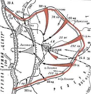 Ельнинская наступательная операция. Расположения частей.jpg