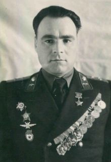 М. Д. Козлов в звании полковника