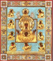 Курская коренная икона «Знамение», известная как Богородица Курская и Богоматерь Курская