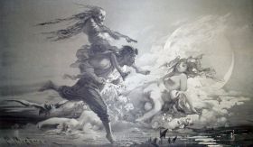 Микешин О. М., Ведьма на Хоме Бруте.jpg