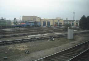 Железнодорожное депо в Морозовске