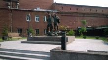 Памятник спасателям и пожарным в Иркутске