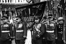Парад Победы на Красной площади 24 июня 1945 года