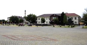 Центральная площадь станицы Наурской