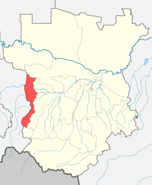 Серноводский район на карте