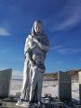 Скорбящая мать часть мемориала Журавли с. Цада