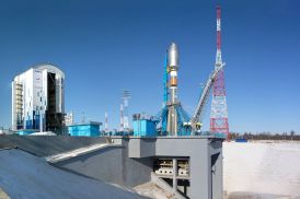 Пуск ракеты-носителя «Союз-2.1б» с космодрома Восточный