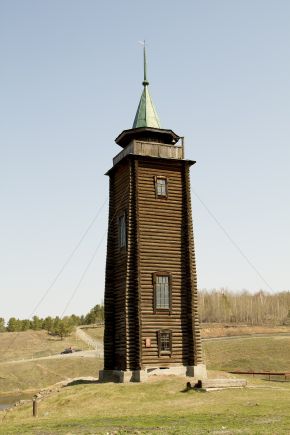 Сторожевая башня пожарного депо, с. Нижняя Синячиха