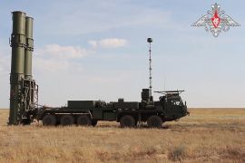 Испытания ЗРК С-500 на полигоне Капустин Яр