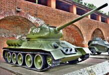 Легендарный Танк Т-34-85 в Нижнем Новгороде производства завода "Красное Сормово"