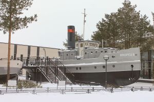 Буксир «Ижорец-8» в музее