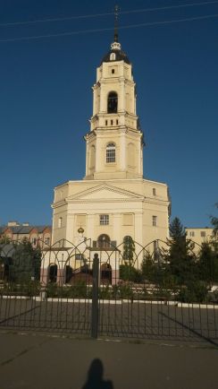 Церковь-колокольня Александра Невского в Россоши