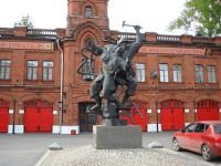 Памятник борцам-пожарным в Санкт-Петербурге