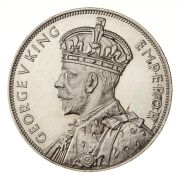 Аверс короны Вайтанги 1935 года выпуска с изображением короля Георга V