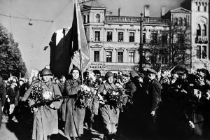 1944-10-16. 130th Latvian Rifle Corps. Riga. Latvia.jpg