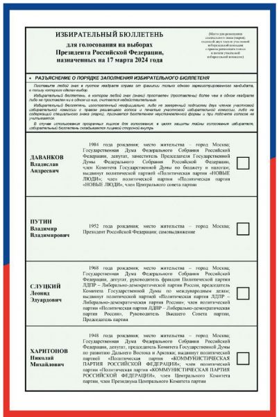Файл:2024 Russian Election Ballot shown by CEC.jpg