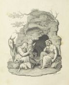 изображение Амура и Психеи около пещеры