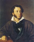 В. А. Тропинин. Портрет А. С. Пушкина, 1827 г.