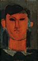 Amedeo Modigliani , портрет Пабло Пикассо, около 1915 г.