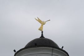 Ангел на башне Тобольского кремля.