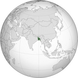 Распространение бенгальского языка