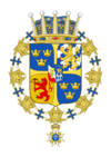 Blason du Prince Lennart duc de Smaland.svg