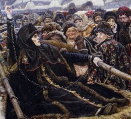 Boyaryna Morozova by V.Surikov (1884-1887, Tretyakov gallery) detail 01.jpg