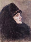 Boyaryna Morozova by V.Surikov - sketch 01 (Tretyakov gallery).jpg