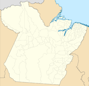 Элдораду-дус-Каражас на карте